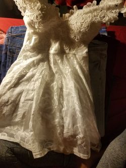 Girls pants in good conditions size 0 $5 each and $10 burgundy the dress$15 is small for girls