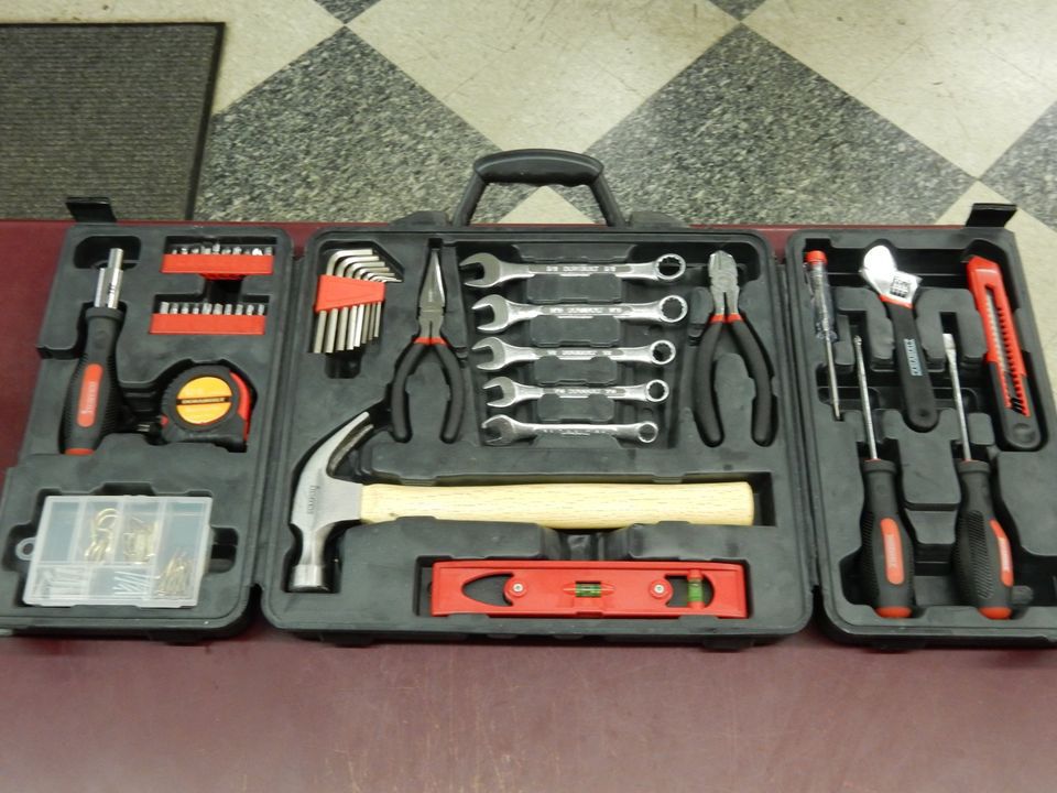 Home / Car Repair Tool Kit Screwdrivers Pliers Wrenches Hammer +