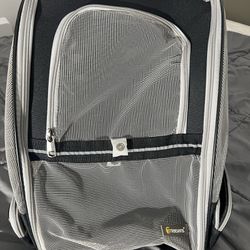 Pet carrier backpack