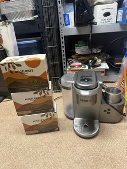 Keurig Coffee Machine With Milk Frother Maker