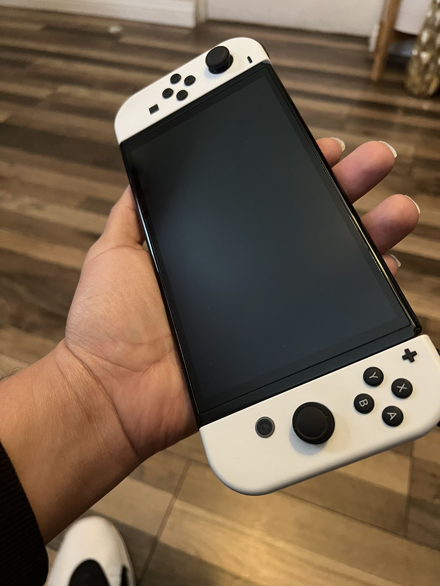 Nintendo Switch OLED WHITE JOY CONS