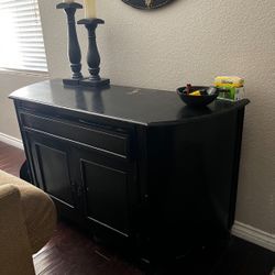 Black Hutch / Entry Table / Buffet
