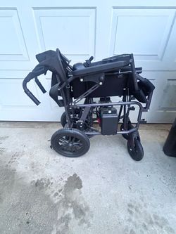 Folding Electric Power Wheelchair - only used twice