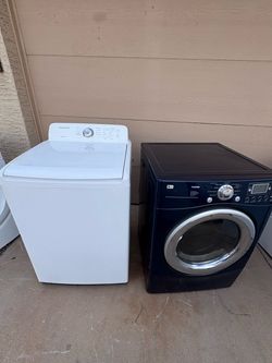 Washer and Dryer Set - Samsung Washer / LG Front-Load Dryer