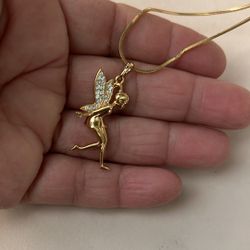 14k gold plated necklace