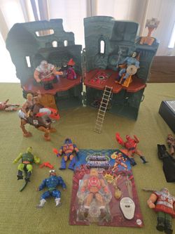 He-Man Masters of the Universe Castle Grayskull Lot