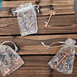 Rose Gold Keys