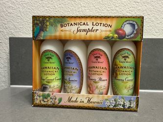 Island Soap & Candle Works Hawaiian Botanical Lotion Sampler