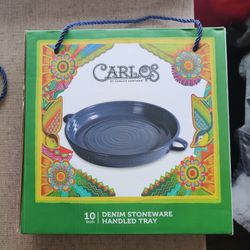 Denim Stoneware By Carlos Santana 