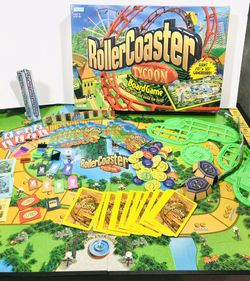 2002 Parker Bros. Roller Coaster Tycoon Board Game