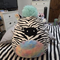 New. Squish-Doos By Squishmallows. Jessica The Zebra.