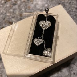 Silver Belly Button Rings