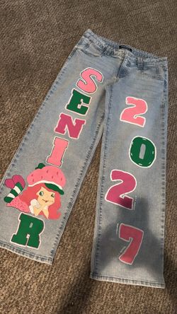 Strawberry shortcake senior jeans