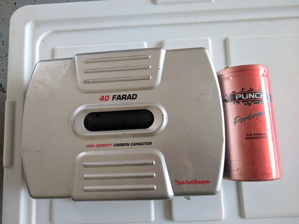 Rockford Fosgate Capacitors UNTESTED