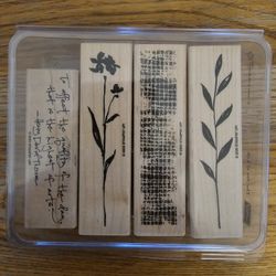 Stampin Up 2005, The Art Of Life, Set Of 4, New