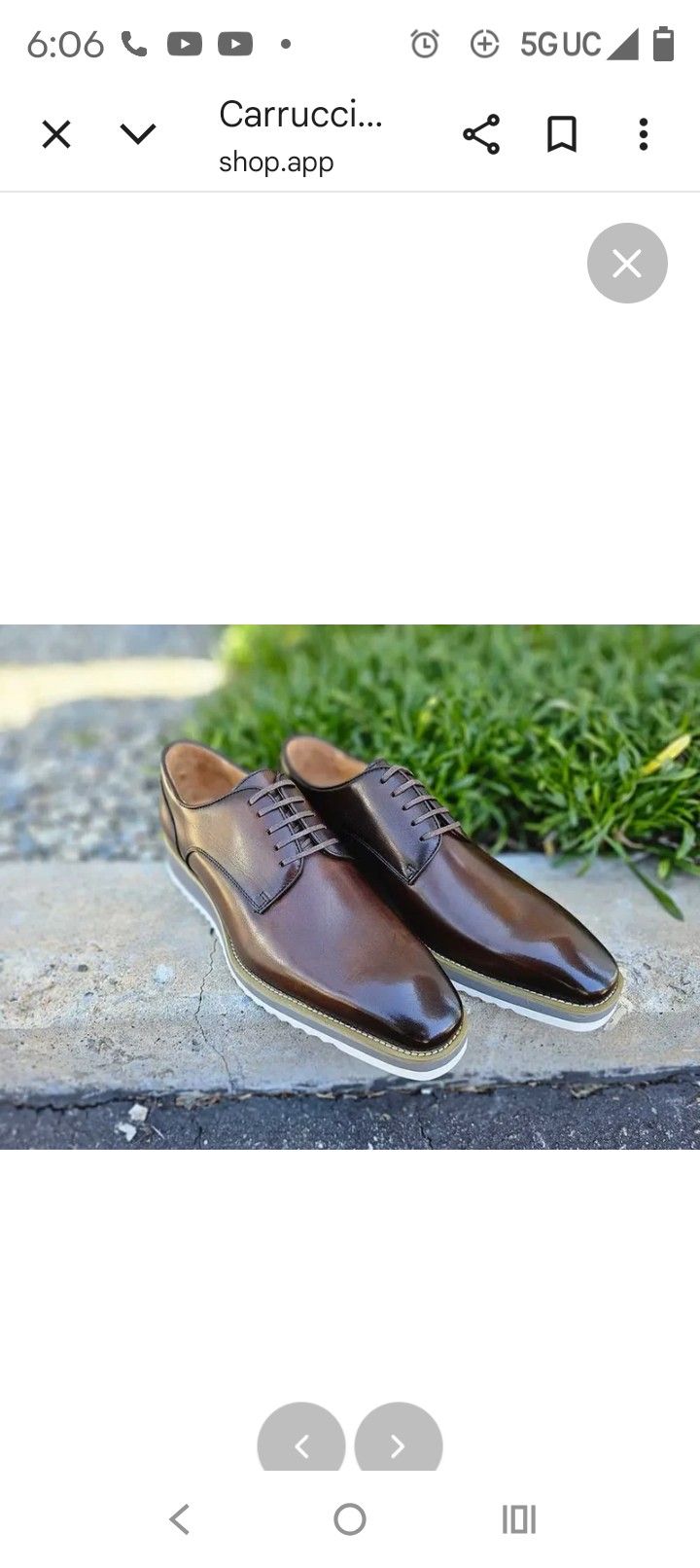 Carrucci 10-1/2 Men's Shoes