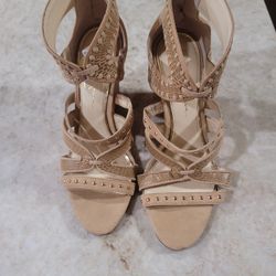 Tan Wedges