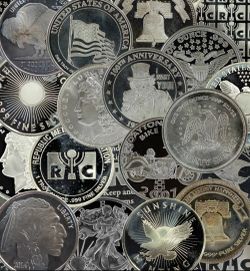 1oz Silver Rounds - Coins- .999 Fine Silver Bullion 