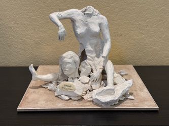 Stunning Sculpture "Pompeii" by Listed California Artist George Colman