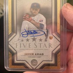 Autographed Chicago Cubs Baseball Cards 