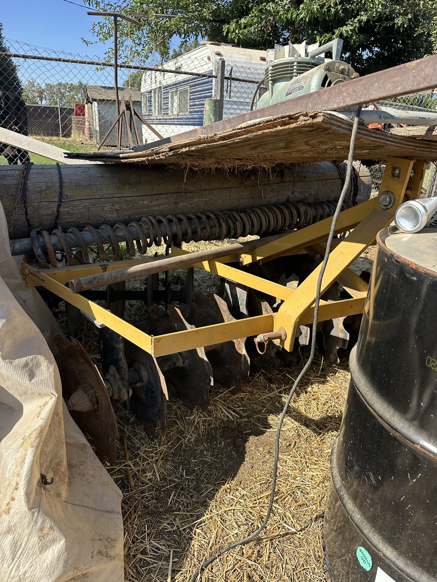 Tractor With Parts That Go With It