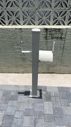 Aluminum hose and electric cord stand Aluminum hose and electric cord stand