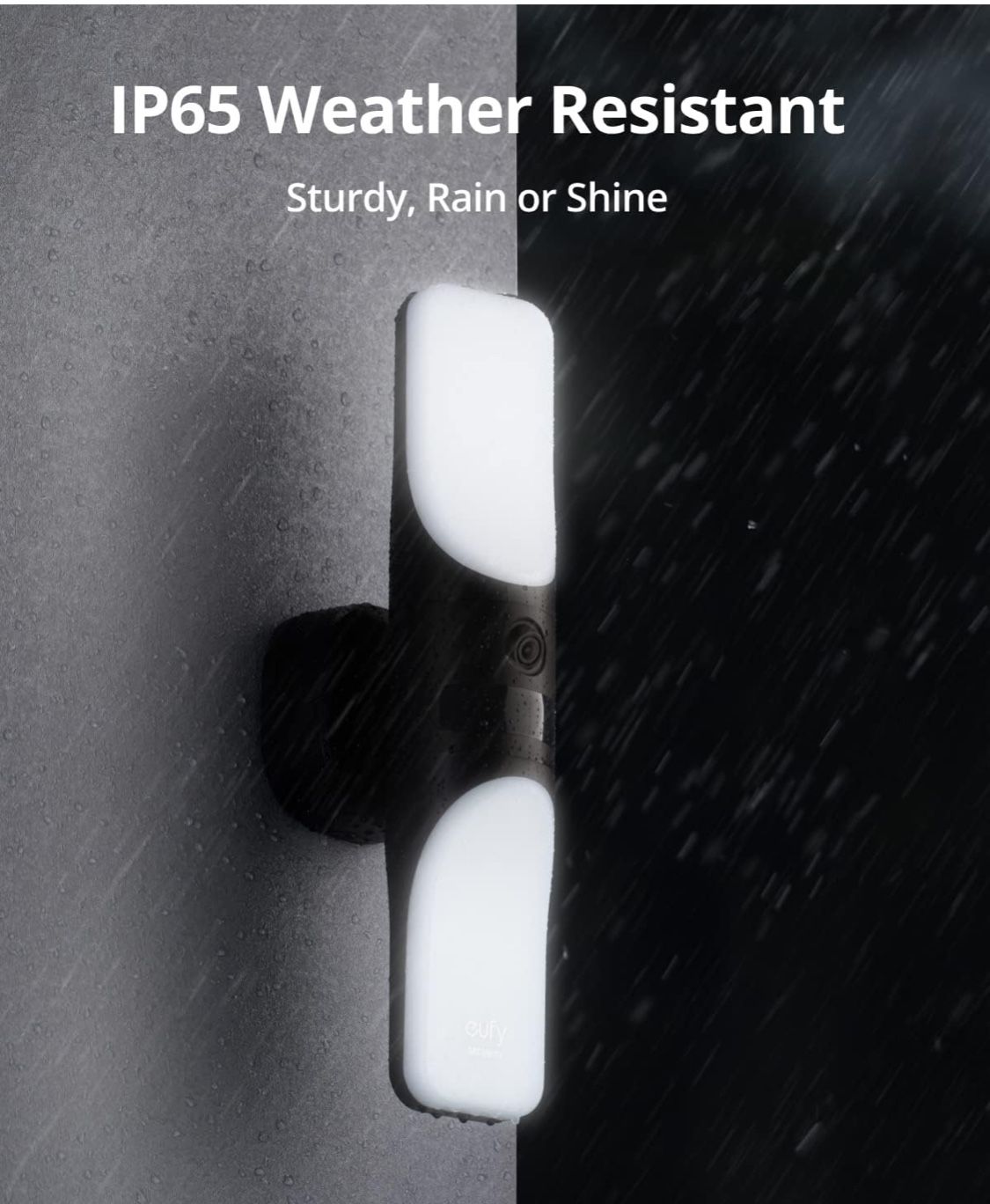 NIB Eufy Security S100 Wired Wall Light Cam 