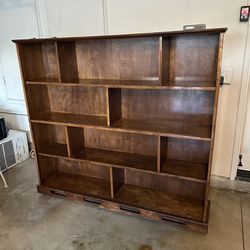 Wood Bookshelf