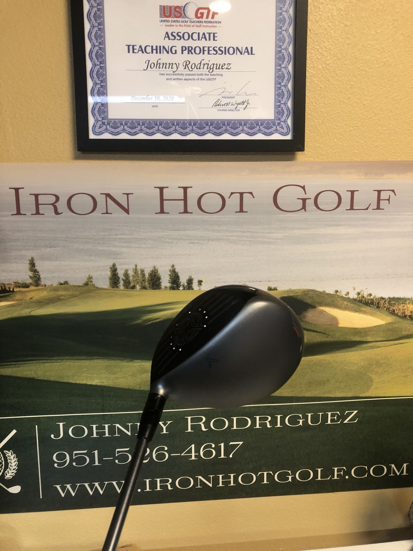 Got Callaway Golf Driver XHot. Iron Hot Golf