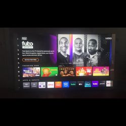 vizio 75” smart tv