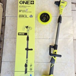 RYOBI 18V Teleacoping Power Scrubber