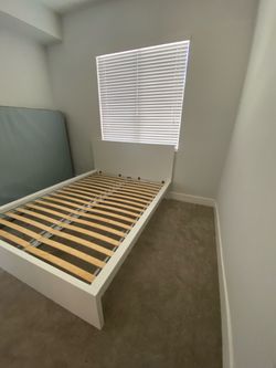 Pearl White bed frame