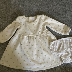Baby girl heart dress