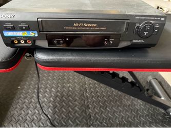 SONY SLV-N51 4-Head Hi-Fi Stereo VHS VCR Player