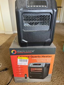Warm-Living Infrared Quartz Space Heater