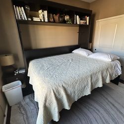 Wall Bed With Desk 
