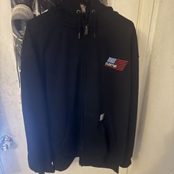 Cleetus McFarland Carhartt Rain Defender Heavyweight Zip Up Sweatshirt