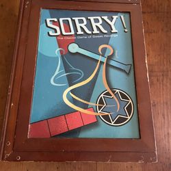 Sorry Game In Wooden Box