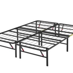 Foldable Bed Frame - Queen Bed