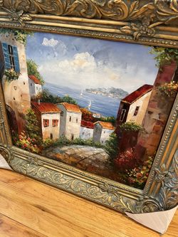 Oil, Painting, Quality Italian collectible pieces also lots of other items and furniture