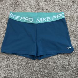 Blue Spandex Nike Shorts 