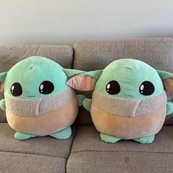 Huge Squishmallow Star Wars The Mandalorian Baby Yoda