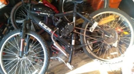 100 cc motorized two stroke bicycle