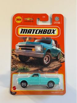 Matchbox 1968 Chevy C10 blue 2024