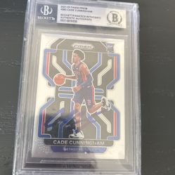 Cade Cunningham Beckett Autograph (Prizm RC)