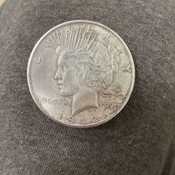 1922 U.S Peace Dollar (D Mint Mark???)