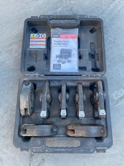 Ridgid 48553 MegaPress Mega Press Gas Pipe Jaws Standard Pro Press ProPress 1/2 in. - 1 in. Jaws 1-1/4 in. - 2 in. Rings Actuator + Case $1799