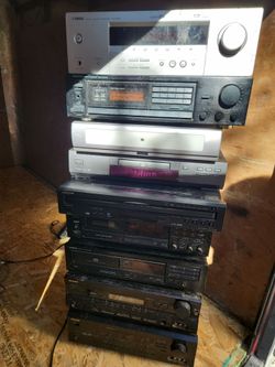 Yamaha, Onkyo, Magnavox, TiVo Series 2 DVD CD players recorders and misc