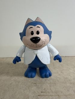 Vintage Benny the Ball Vinyl Figure Top Cat / Hanna-Barbera 1980s Benito Bodoque!!!