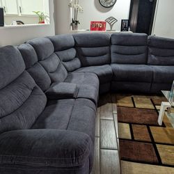 3 piece reclinable sectional 